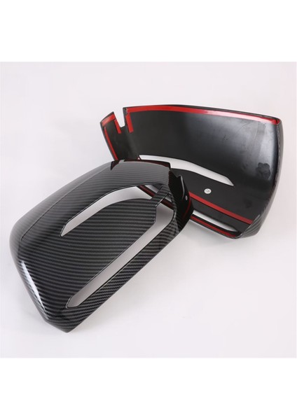 Hyundai Palisade 2019-2023 Için Araba Dikiz Aynası Kapağı Yan Kapı Ayna Kapağı Trim Aksesuarları Abs Karbon Fiber (Yurt Dışından) fiyatları