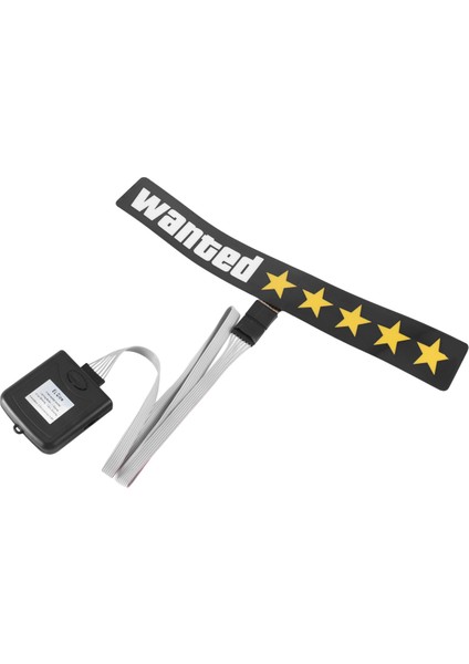 Ön Cam Elektrikli 5 Yıldız Aranıyor Araba LED Yansıtıcı Çıkartmalar Araba Pencere Etiket Glow Panel Dekorasyon Aksesuarları (Yurt Dışından) modelleri