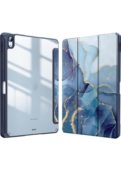 Xiaomi Pad 6 / Pad 6 Pro Için Mermer Akıllı Deri Kılıf (Yurt Dışından)