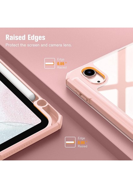 Xiaomi Pad 6 / Pad 6 Pro Için Mermer Akıllı Deri Kılıf (Yurt Dışından) fiyatları