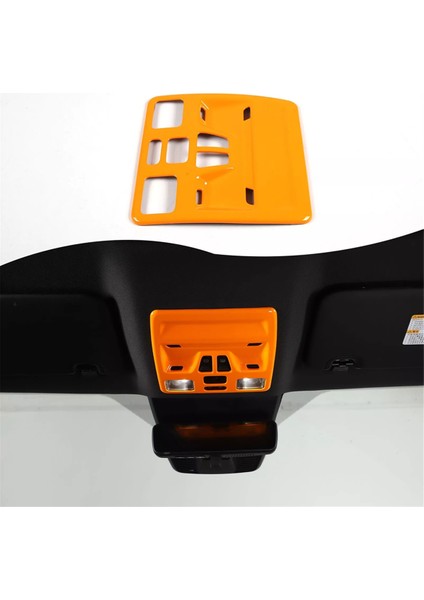 Ford Ranger 2023 2024 Araba Ön Okuma Işığı Çerçeve Kapağı Döşeme Iç Aksesuarlar Turuncu (Yurt Dışından) modelleri