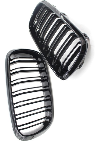 Çift Araba Izgarası Çift Hatlı Ön Böbrek Bmw F15 F16 X5 X6 F85 F86 X5M X6M 2014-2018 Yedek Yarış Izgaraları (Yurt Dışından) modelleri