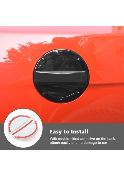 Yakıt Dolum Kapağı Benzin Deposu Kapağı Kapağı Ford Mustang 2015-2022 (Siyah) Için Dış Dekorasyon Aksesuarları (Yurt Dışından) fiyatları