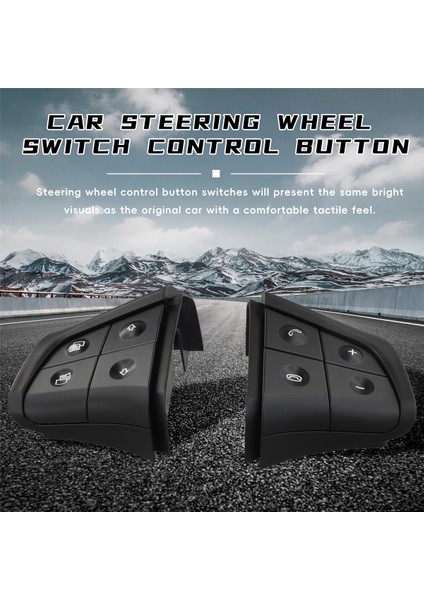 Mercedes-Benz W164 W245 W251 GL350 ML350 R280 B180 B200 B300 Direksiyon Simidi Anahtarı Kontrol Düğmeleri 1 Çift Paket (Yurt Dışından) fırsatları