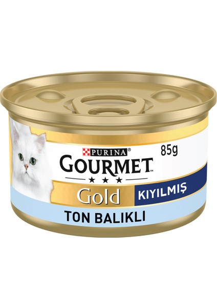 Gold Kıyılmış Ton Balıklı Yaş Kedi Maması 85 gr x 6 Adet fiyatları