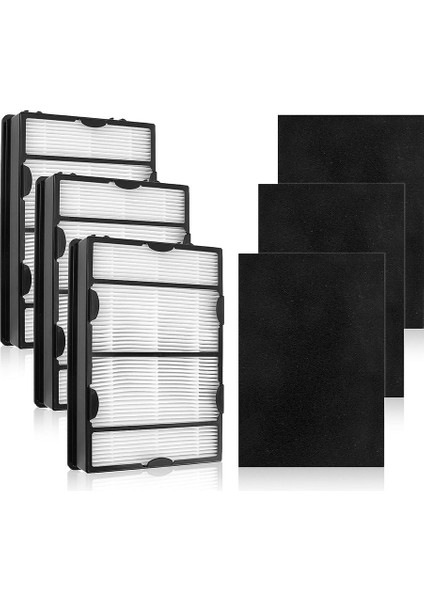 Holmes HAPF600 / HAPF600D-U2B Filtre Hava Filtresi Hypa Seti Için 3 Adet Yedek Hepa Filtre (Yurt Dışından)