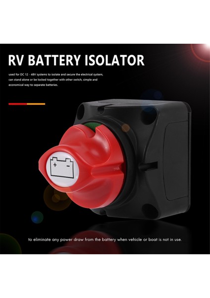 12V Akü Bağlantı Kesme Döner Anahtarı Kesme Açma/kapama Su Geçirmez Deniz Anahtarı Araba Suv Rv Deniz Teknesi Için (Yurt Dışından) fırsatları