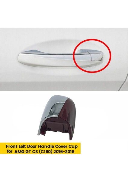 Sol Ön Kapı Kolu Kapakları Trim Krom Kapak A0997661700 Mercedes-Benz C-Class W205 S205 W222 W213 C253 2015-2021 B (Yurt Dışından) fırsatları