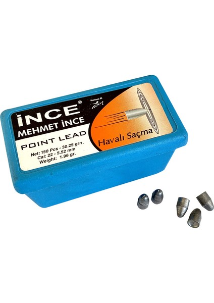 Ince Mehmet 5.52 mm Psp Poinnd Havalı Pelet (150 Li)