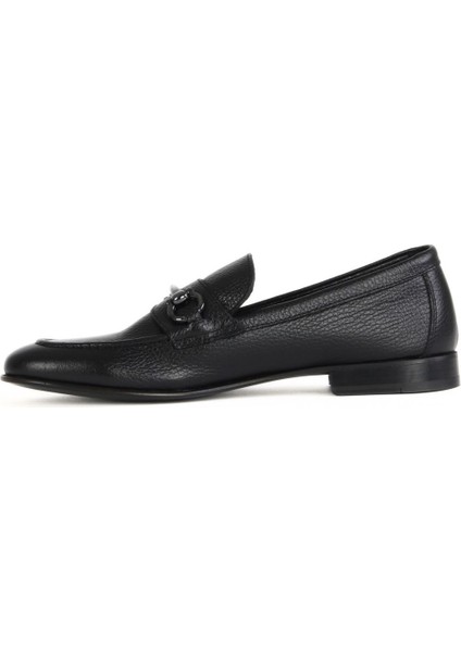 Siyah Flotter Deri Erkek Klasik Ayakkabı 10MA229555 10MA229555 modelleri