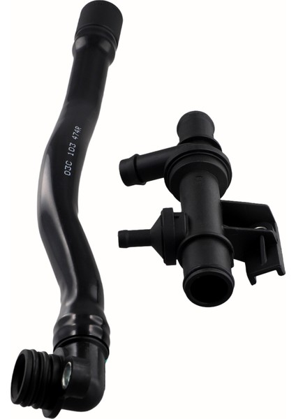 03C103493AM Karter Havalandırma Hortumu + Vw Golf Jetta Eos Tiguan Audi A3 1.4t Için Kontrol Vanası 03C103175F 03C103175H (Yurt Dışından)