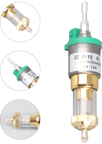 12V Park Isıtıcısı Darbe Yakıt Pompası Seti Solenoid Pompa Havalı Isıtıcı Oto Kaloriferi Aksesuarları (Yurt Dışından)