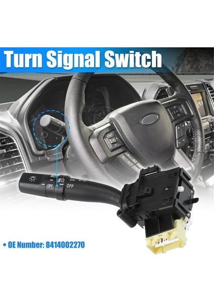 8414002270 Toyota Camry Corolla Highlander Rav4 Silecek Yıkama Kombinasyon Anahtarı Için Çok Işlevli Dönüş Sinyali Anahtarı (Yurt Dışından) indirimleri