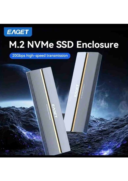 20Gbps M.2 Nvme Ssd Kutusu CE Lisanslı 2280/2260/2242/2230/ Gen 3x2 Yüksek Hızlı Son Nesil Teknoloji Metal Sağlam Orjinal