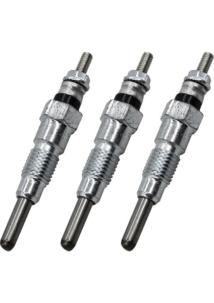 3 Adet 15951-65510 1595165510 15951-65512 Motor Isıtıcı Kızdırma Bujileri 10MM Kubota Motor Için D650 D750 D850 D950 D1102 D1302 (Yurt Dışından)