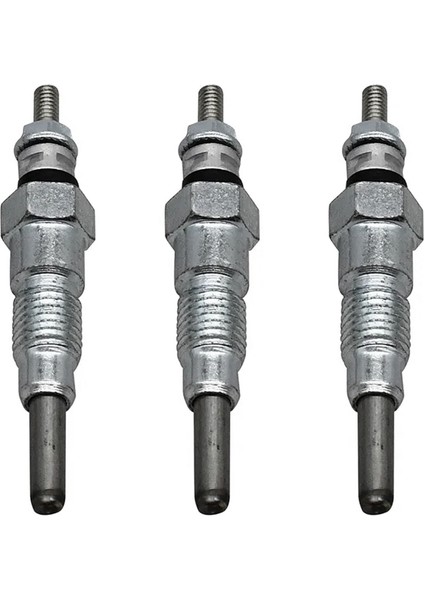 3 Adet 15951-65510 1595165510 15951-65512 Motor Isıtıcı Kızdırma Bujileri 10MM Kubota Motor Için D650 D750 D850 D950 D1102 D1302 (Yurt Dışından) modelleri