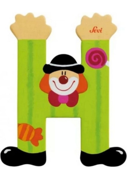 Palyanço Ahşap Harf H