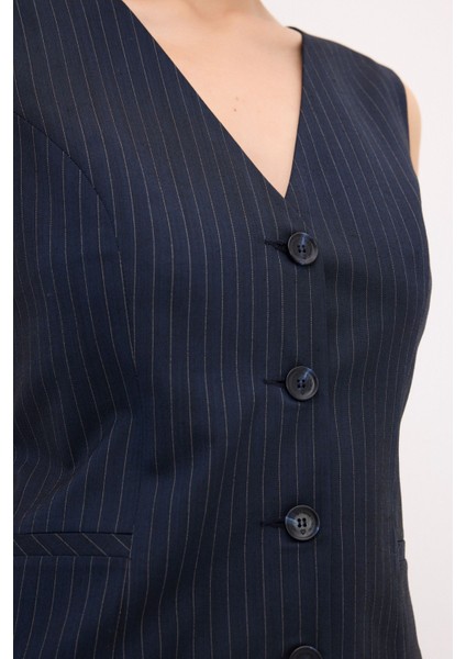 Çizgili Yelek C.lacivert 179M2106000 fiyatları