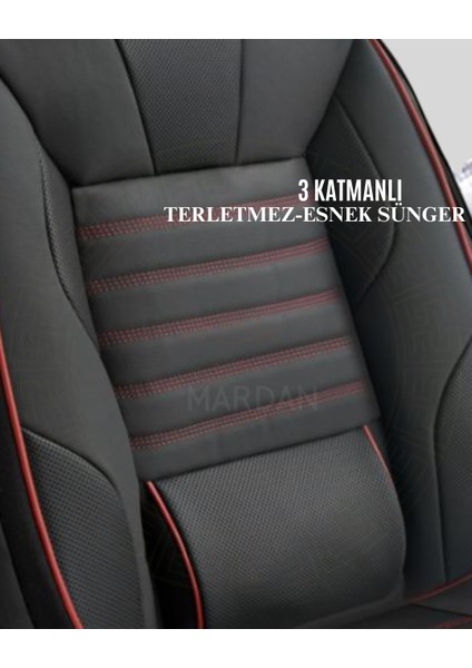 Skoda Fabıa Hatchback 2007-2010 Uyumlu Mardan Serisi Oto Koltuk Kılıfı modelleri