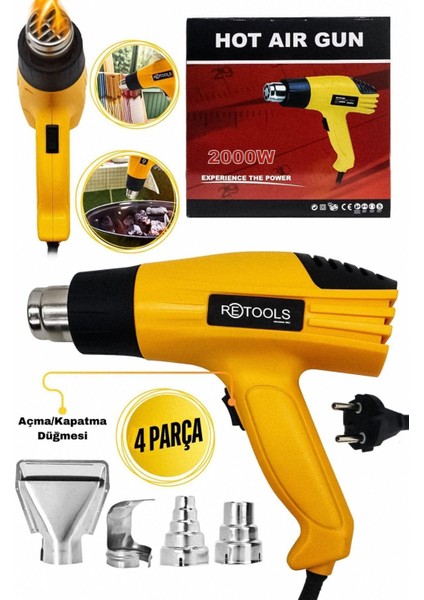 Sıcak Hava Tabancası