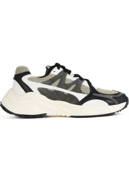 Siyah Deri-File Erkek Spor Ayakkabı 10MA2891387 10MA2891387