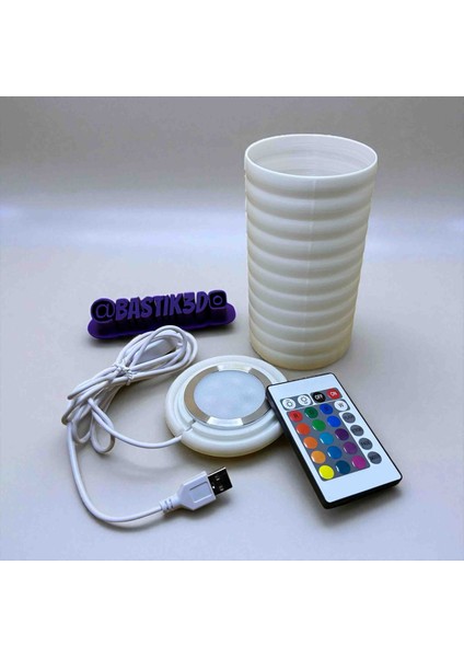 Dekoratif Masaüstü Rgb LED Aydınlatma, Minimalist Tasarım, Hediyelik Abajur fiyatları