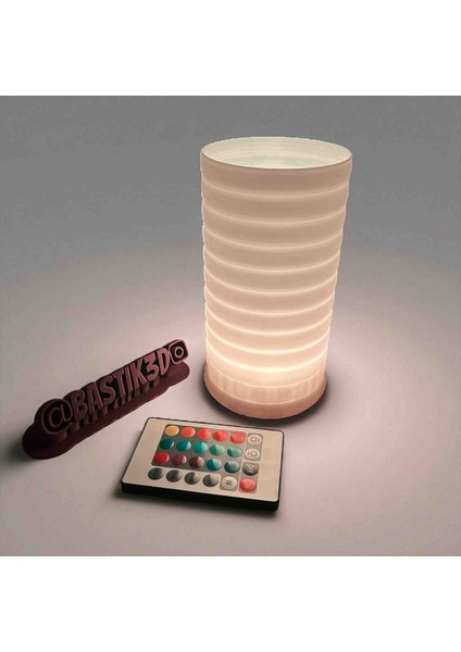 Dekoratif Masaüstü Rgb LED Aydınlatma, Minimalist Tasarım, Hediyelik Abajur modelleri