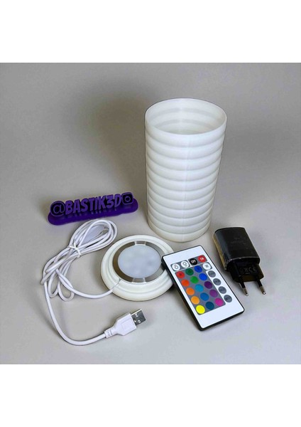 Dekoratif Masaüstü Rgb LED Aydınlatma, Minimalist Tasarım, Hediyelik Abajur fırsatları