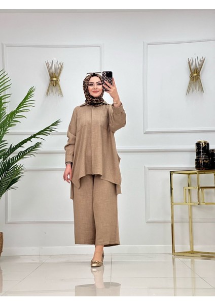 Keten Görünümlü Cepli Salaş Takım