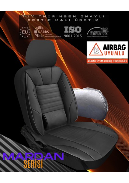 Opel Astra H Kasa / Sedan 2008-2010 Uyumlu Mardan Serisi Oto Koltuk Kılıfı fiyatları