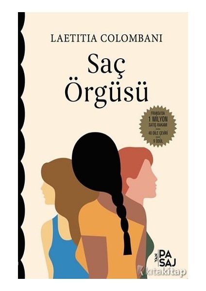 Saç Örgüsü Laetitia Colombani Yan Pasaj Yayınevi
