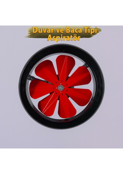 GB20 Duvar ve Baca Tipi Aspiratör 20 cm