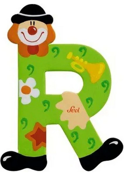 Palyanço Ahşap Harf R