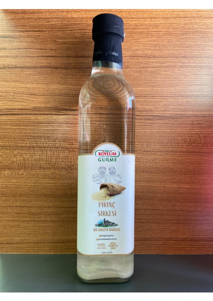 Pirinç Sirkesi 500 ml Doğal Fermente