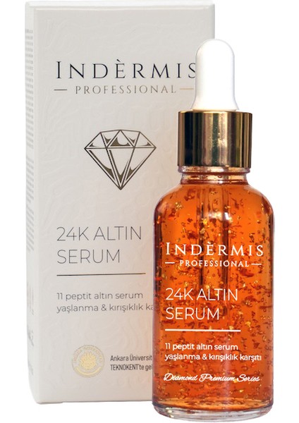 Indermis 24K Altın Serum modelleri