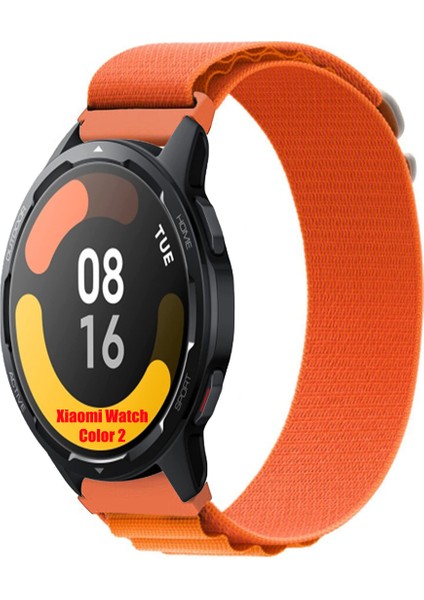 Xiaomi Watch Color , Color 2 ile Uyumlu Kordon Alpine Loop Döngü Spor Kayış