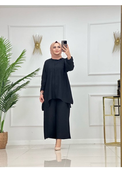 Keten Görünümlü Cepli Salaş Takım