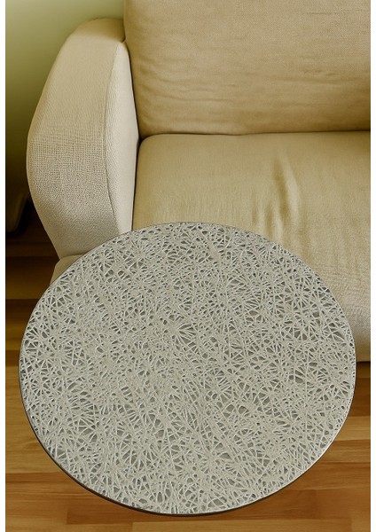 Yuvarlak Pvc Dantelli Sehpa Örtüsü Çeyizlik Dekoratif Kaliteli Lüx Dekoratif Masa Örtüsü modelleri