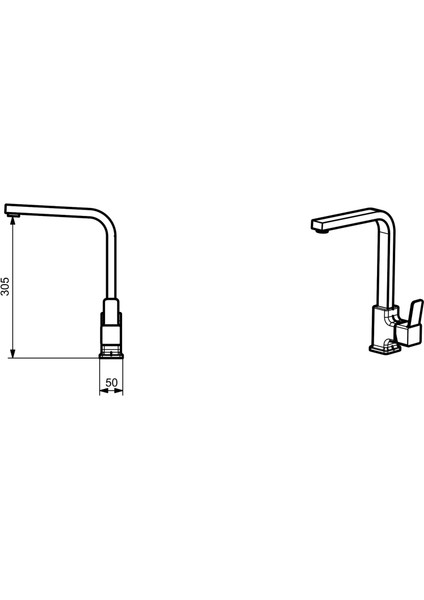 Kare Lavabo Bataryası Musluk Çeşme Aç Kapa Full Pirinç fiyatları