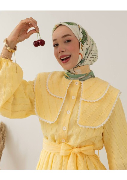Bebe Yaka Detaylı Elbise MR6002 modelleri