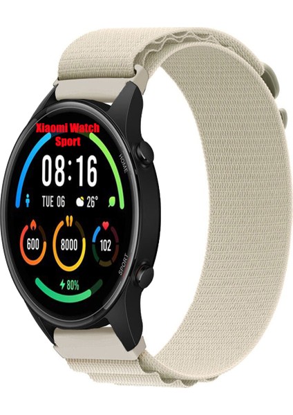 Xiaomi Watch Sport ile Uyumlu Kordon Alpine Loop Döngü Spor Kayış