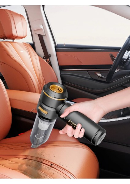 Kablosuz Wireless Siyah 17.000PA Maksimum Çekiş ve Üfleme Kablosuz Akıllı Mini Araç Süpürgesi fiyatları