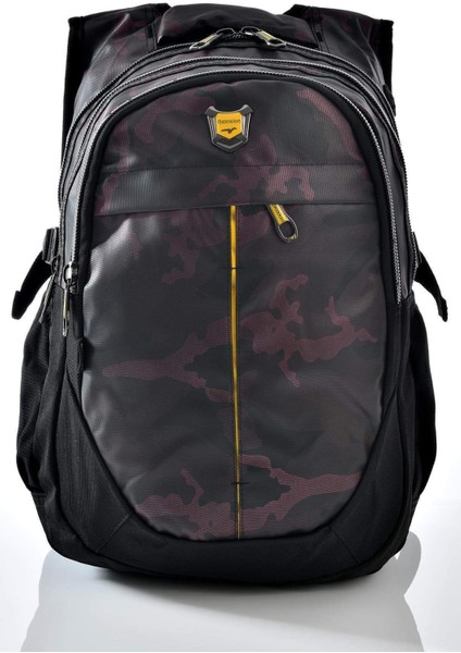 2235 Bordo Kamuflaj Desenli Okul Sırt Çantası fiyatları