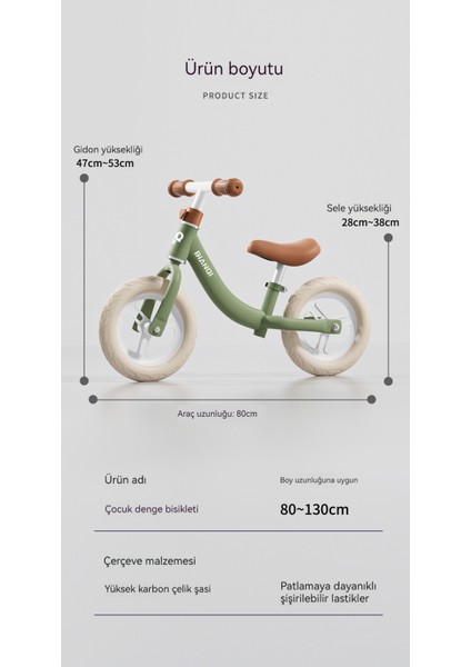 Ikisi Bir Arada Pedalsız Bebek Yürümeye Başladı (Yurt Dışından) fiyatları