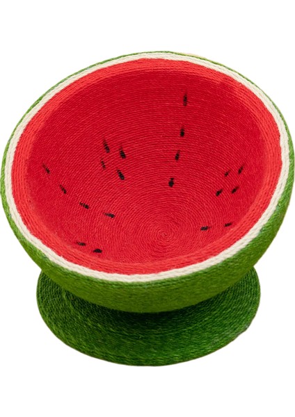 Karpuz Şekilli Çok Fonksiyonlu Kedi Tutucu Tırmanma Rafı (Yurt Dışından)