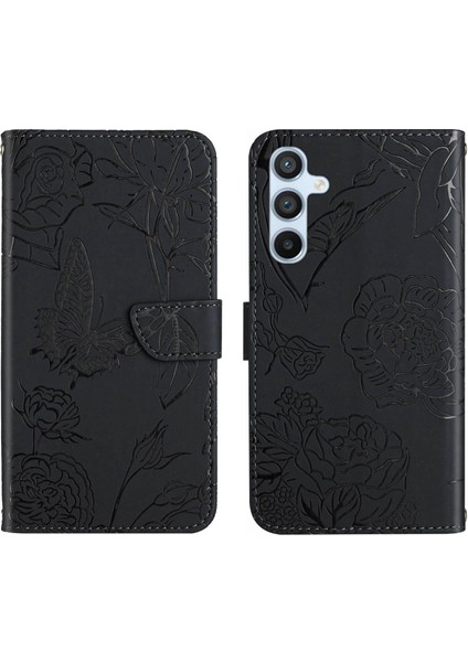 Samsung Galaxy S25 Fe 5g Için Kabartmalı Pu Kılıf (Yurt Dışından)