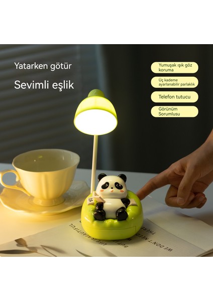 Sevimli Panda Karikatür Şarjlı Gece Lambası (Yurt Dışından) fırsatları