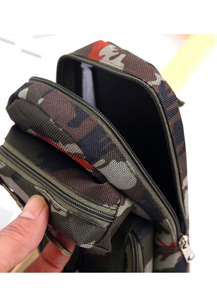 Ilkokul ve Ortaokul Öğrencileri Için Kamuflaj Fermuarlı Kalem Çantası (Yurt Dışından) fiyatları