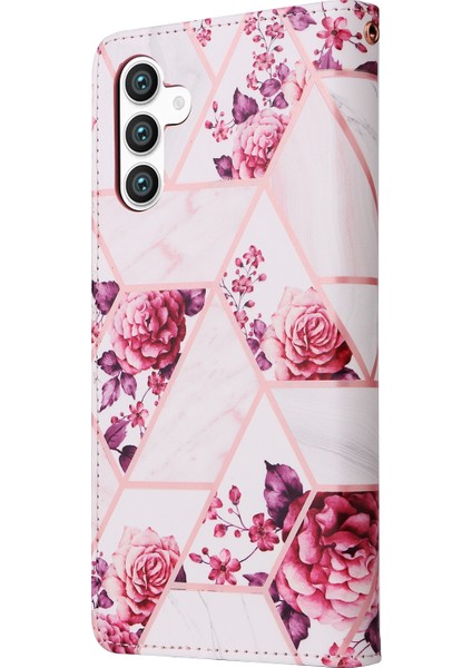 Samsung Galaxy S25 5g Için Mermer Deri Kılıf (Yurt Dışından) modelleri