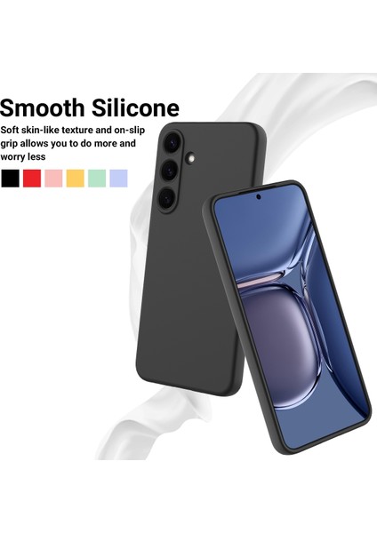 Samsung Galaxy S25 5g Için Sıvı Silikon Telefon Kılıfı (Yurt Dışından) modelleri